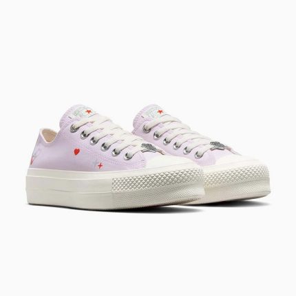 Zapatilla Converse Lift Platform Y2K Heart A09115 para Mujer