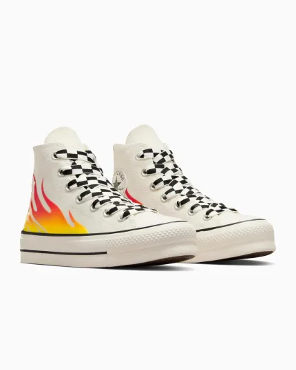 Zapatillas Converse Chuck Taylor All Star Lift Flames A07892