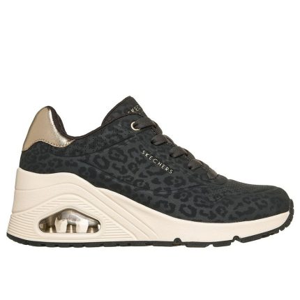 Zapatillas Skechers Uno Wedge Safari Daze 177521-BLK Mujer